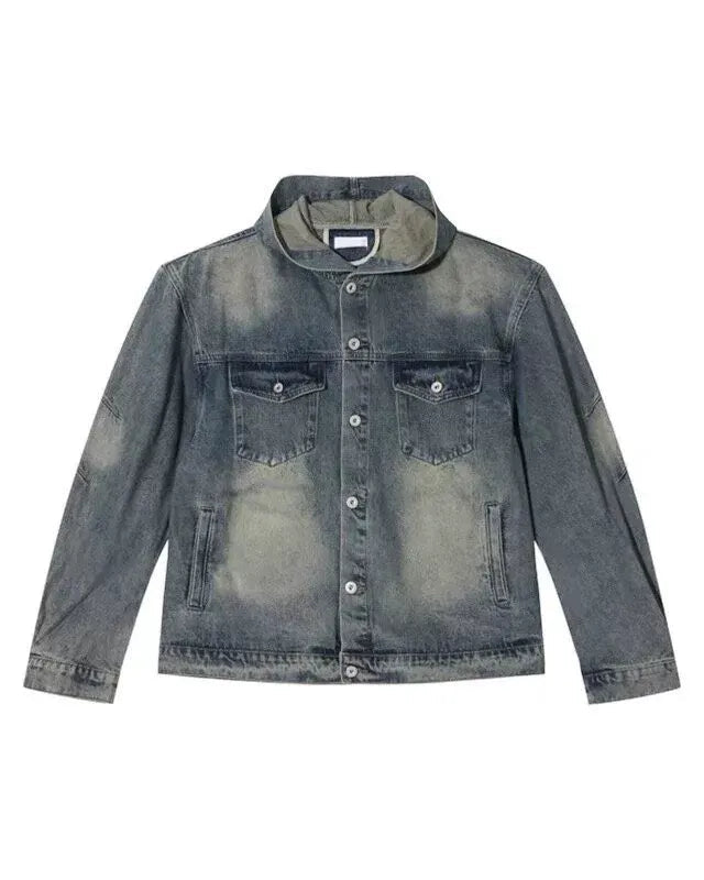 クラッシュケミカルデニムジャケット【セットアップ対応】-se0005
